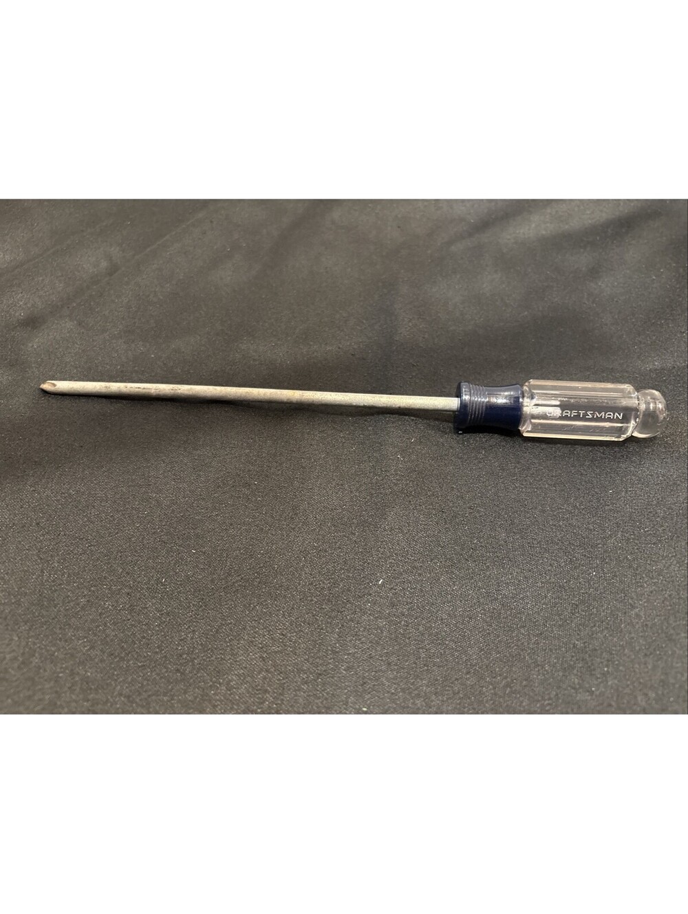 Vintage Craftsman USA 41296 #2 Phillips Screwdriver Clear Handle 11” Long